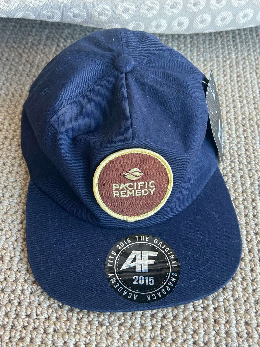 Navy Academy Fits Pacific Remedy Expandable Hat OS